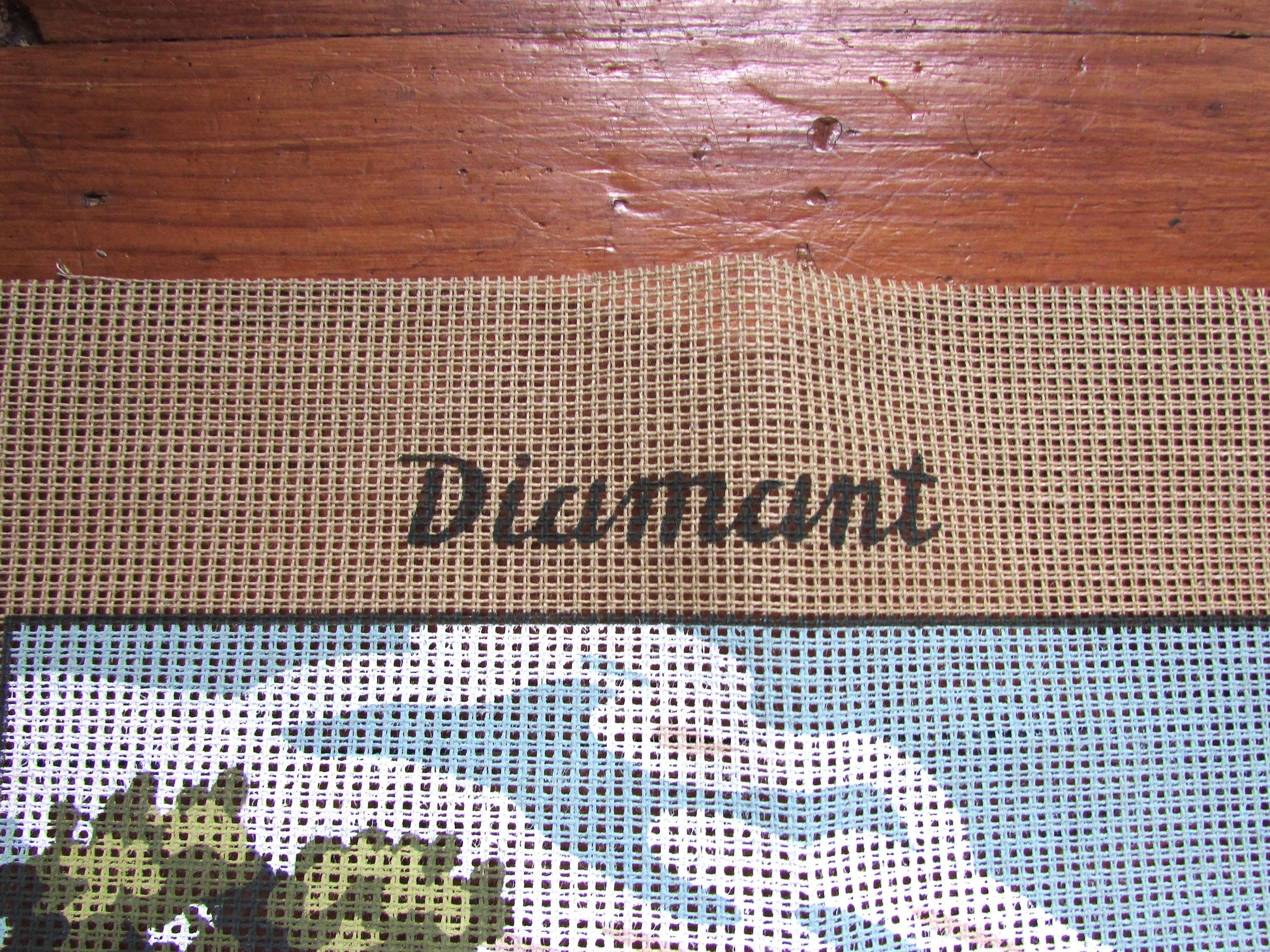Diamant 261 Swans needlepoint printed tapestry (canvas only)
