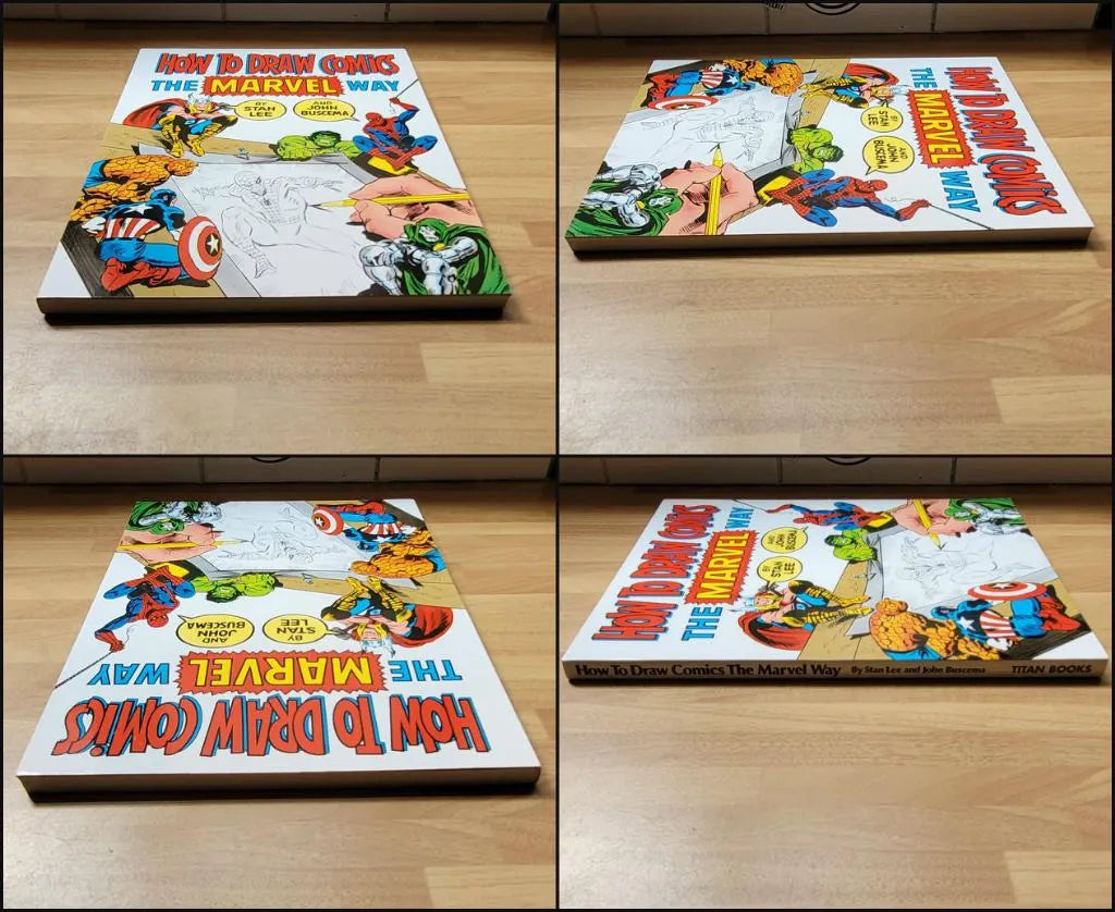 How to Draw Comics The Marvel Way, by Stan Lee, & John Buscema (Softback, 1986)