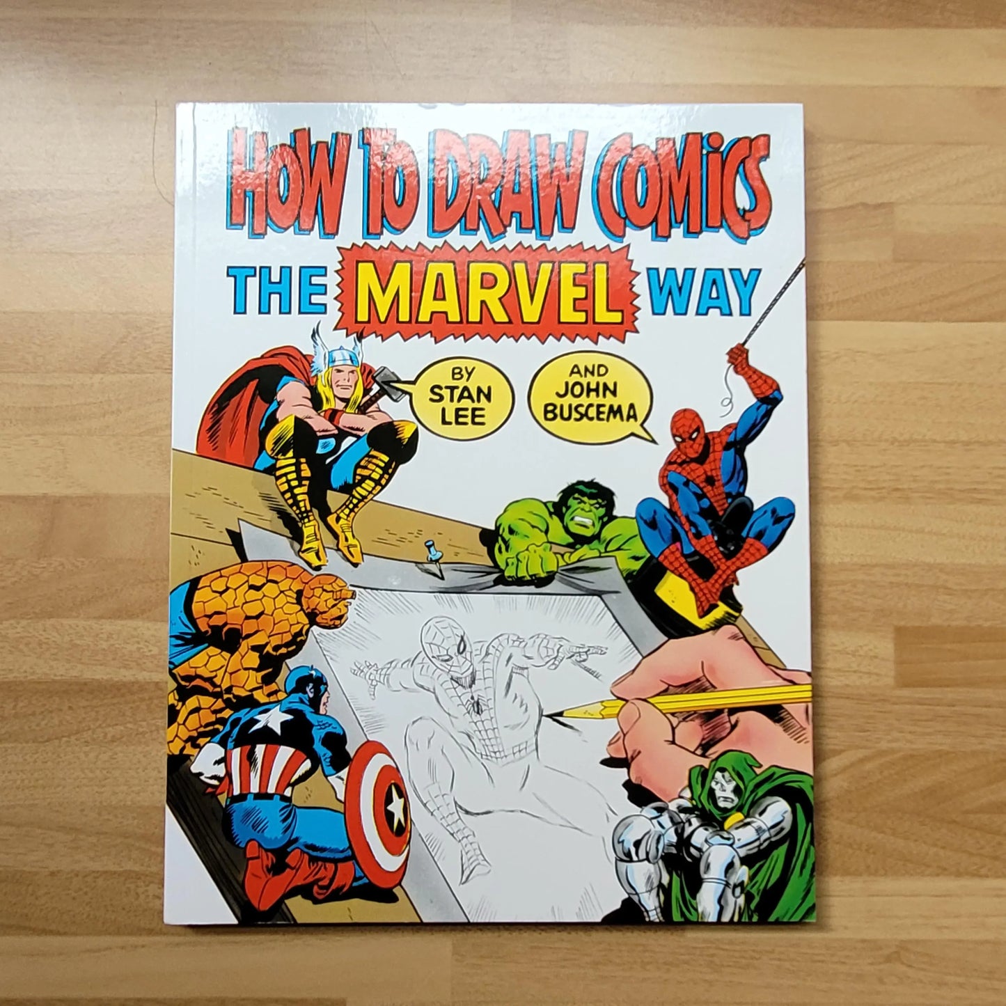 How to Draw Comics The Marvel Way, by Stan Lee, & John Buscema (Softback, 1986)