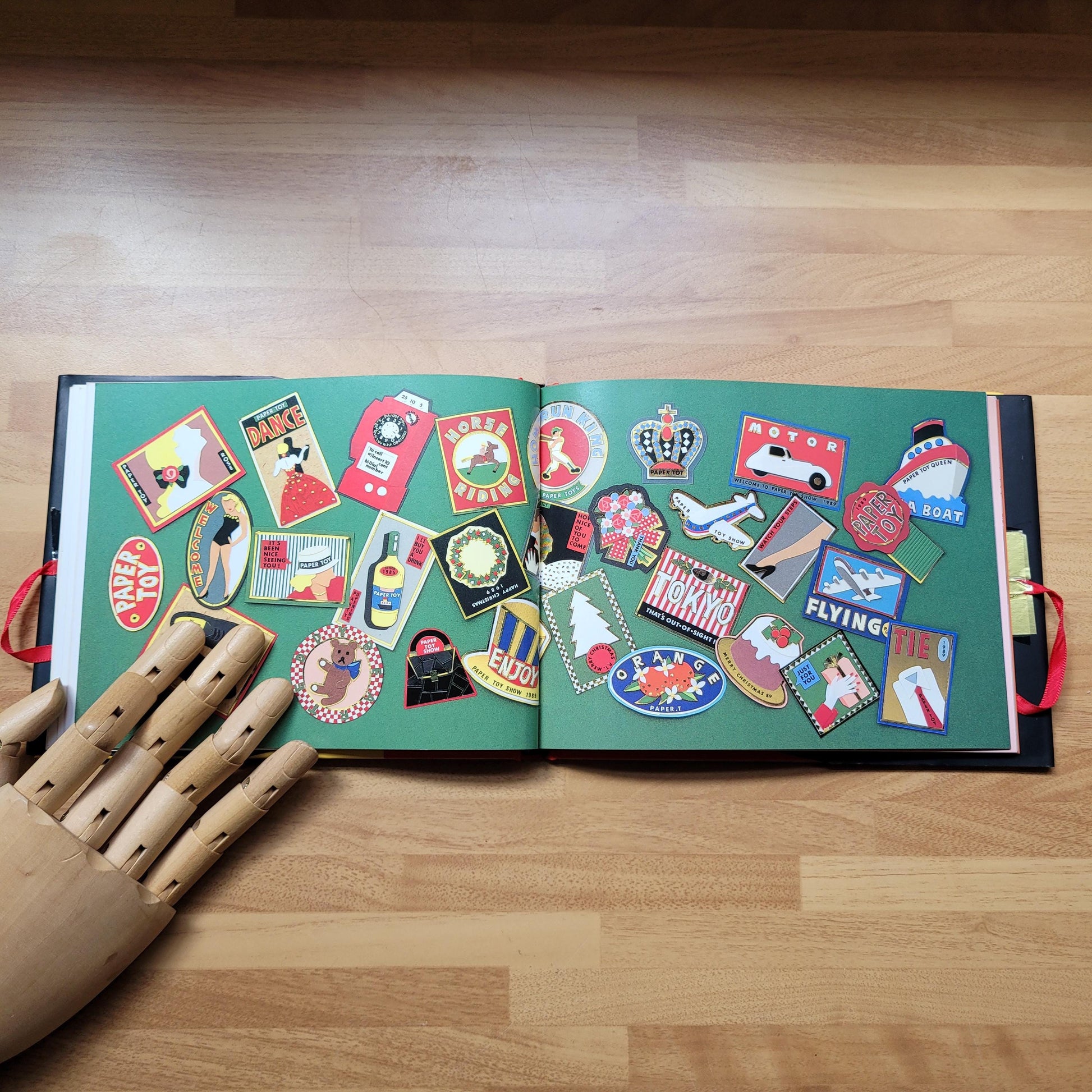 The Great Paper Toy Show, by Makiko Azakami (Hardback, 1993)