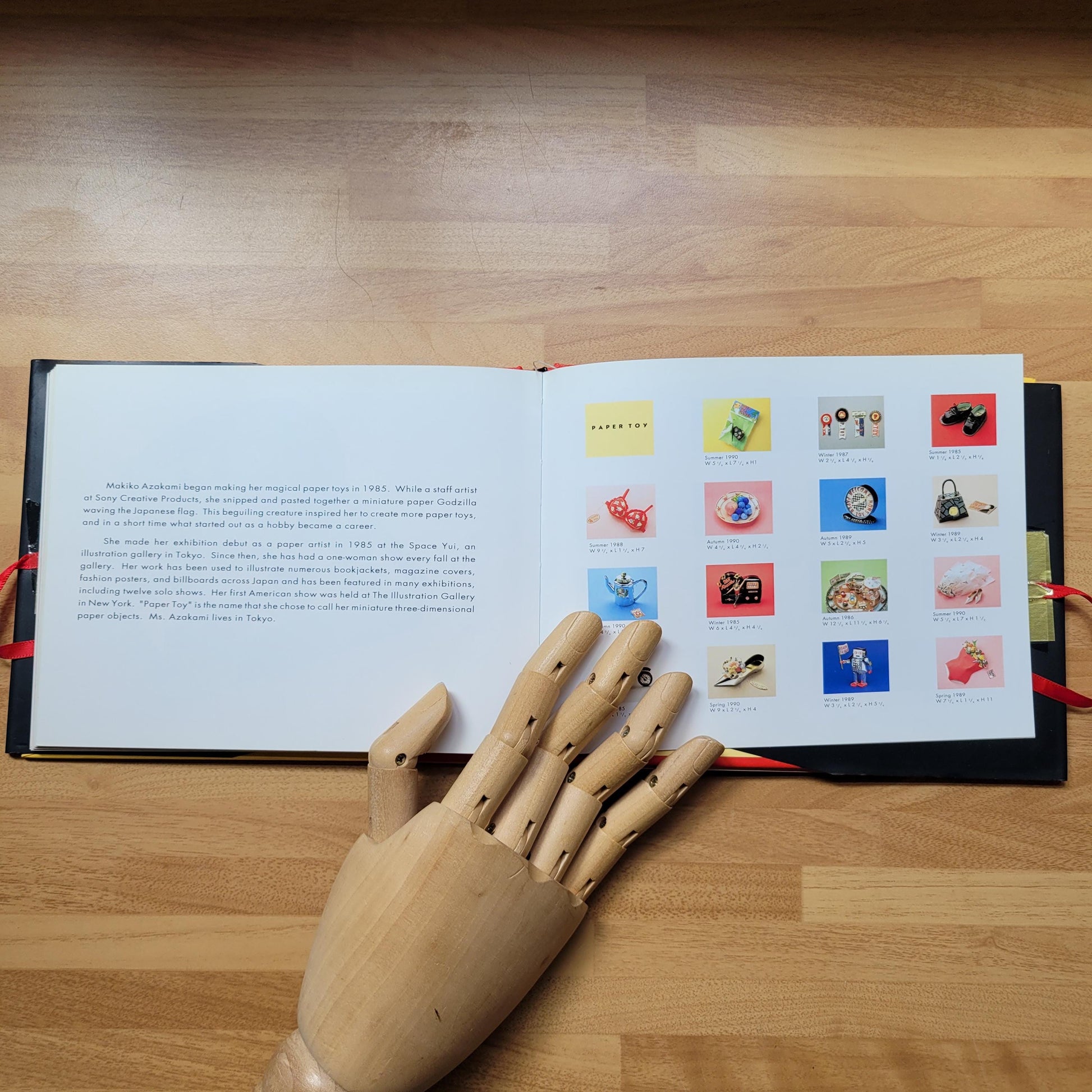 The Great Paper Toy Show, by Makiko Azakami (Hardback, 1993)