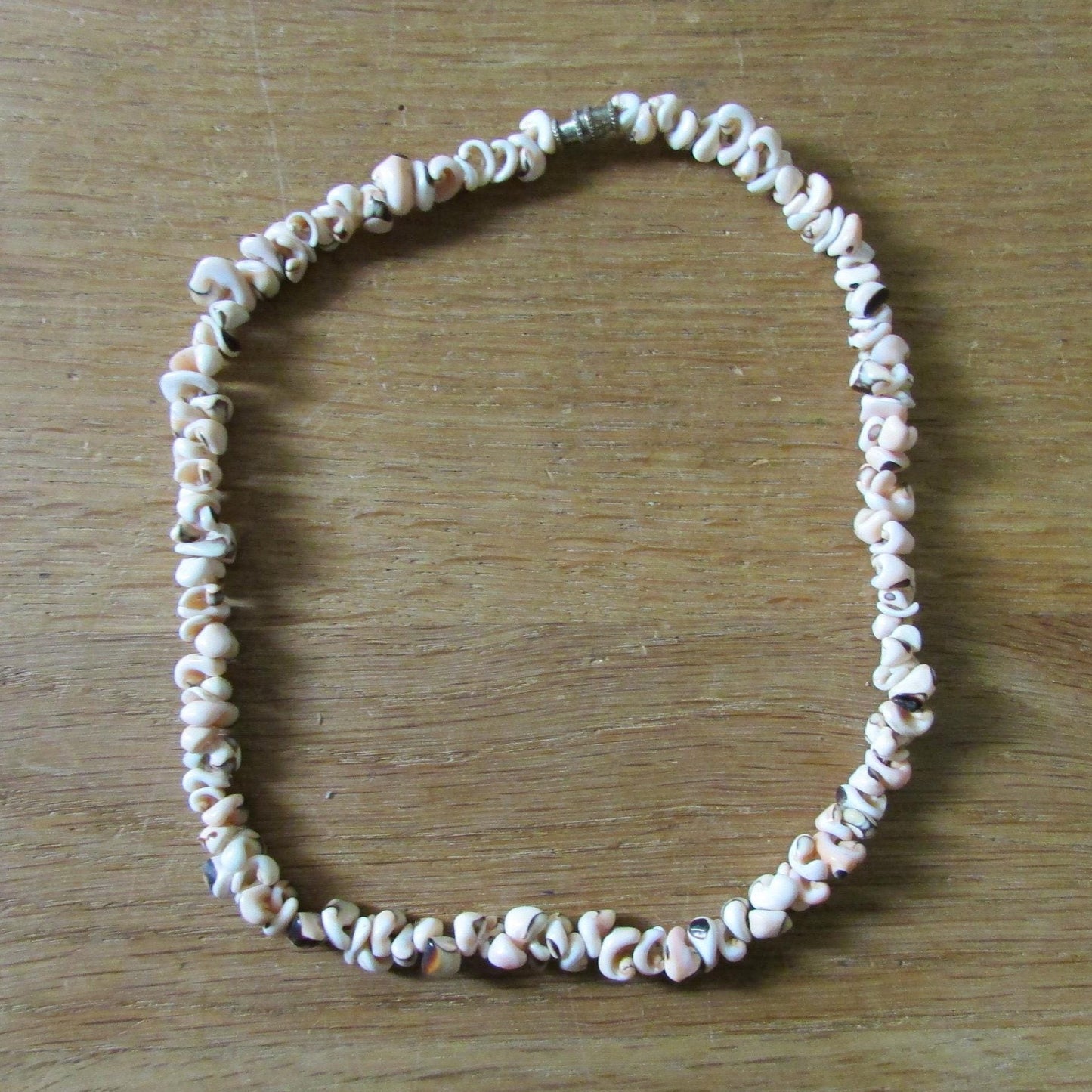 1940s twisted sea shell necklace