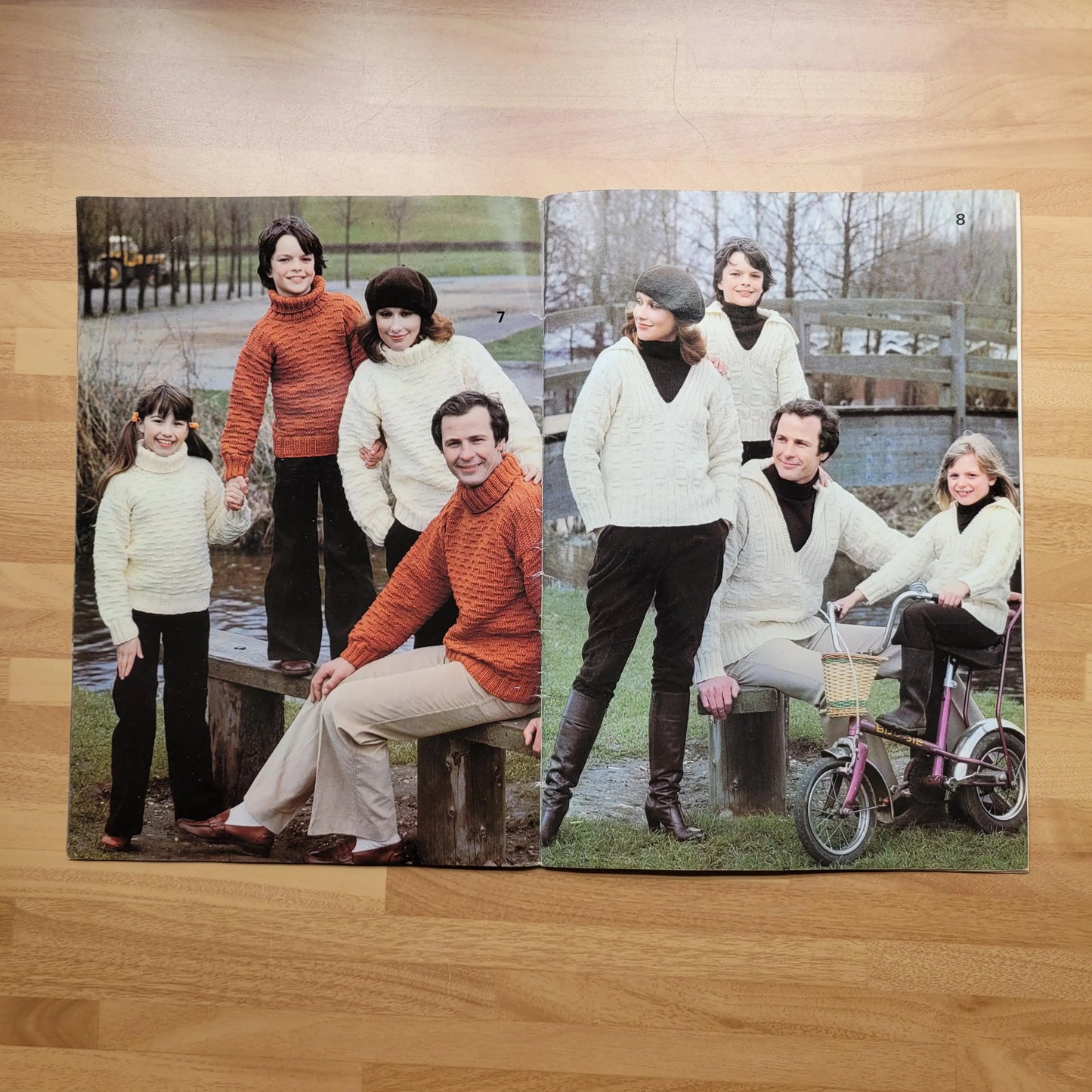 1978 Robin Family Hand Knits knitting booklet; 38 exclusive designs