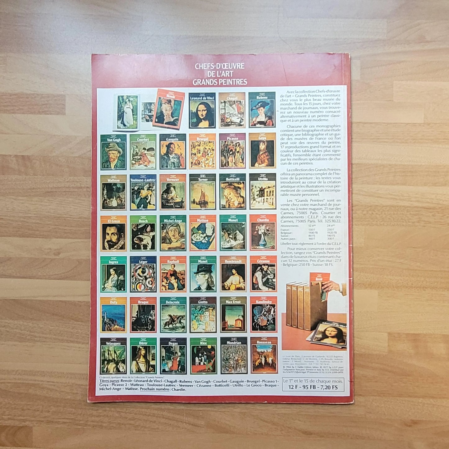 Matisse Chef's D'Oeuvre de L'art Grands Peintres (Softback, 1977) *in French