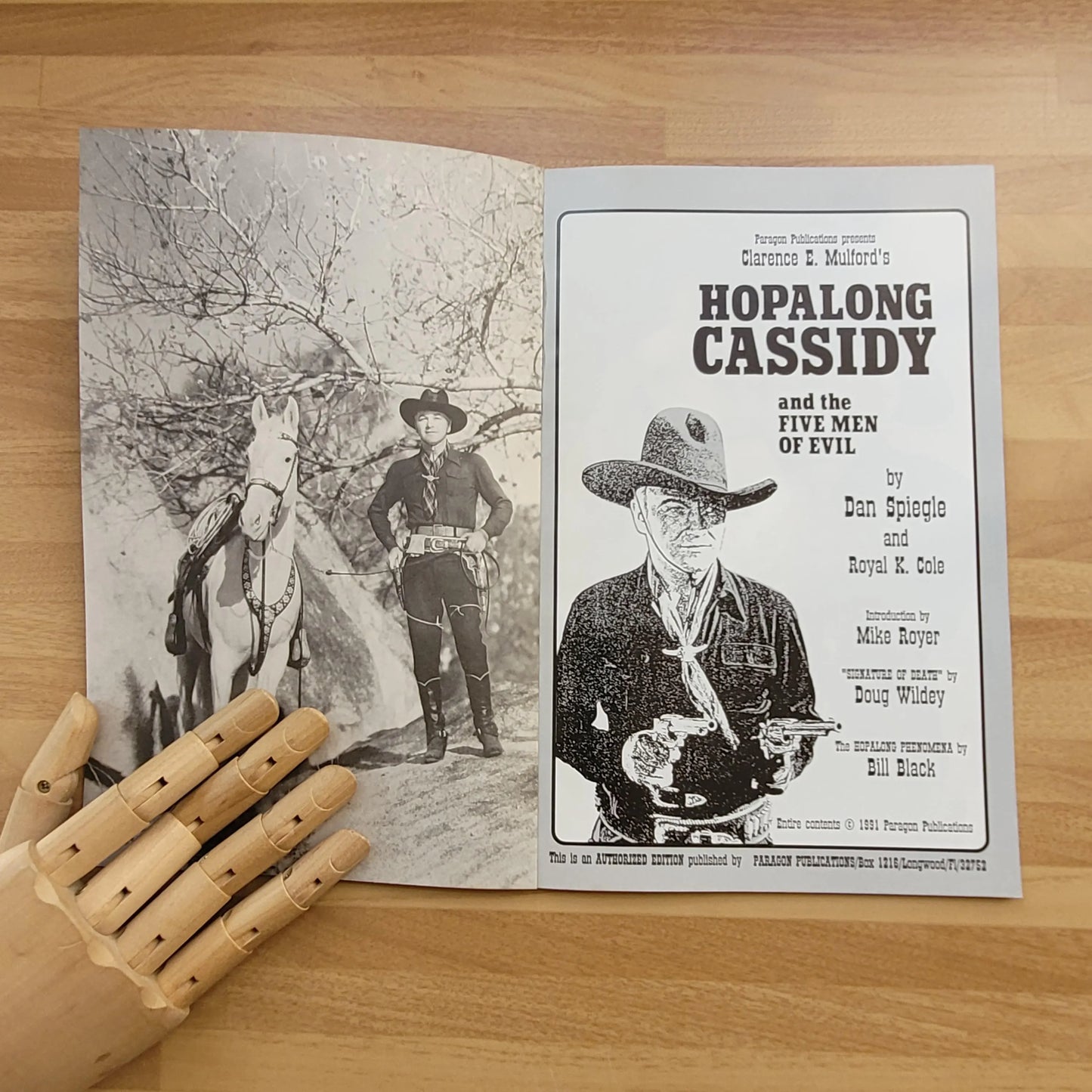 Hopalong Cassidy and the Five Men of Evil, by Dan Spiegle (Softback, 1991)