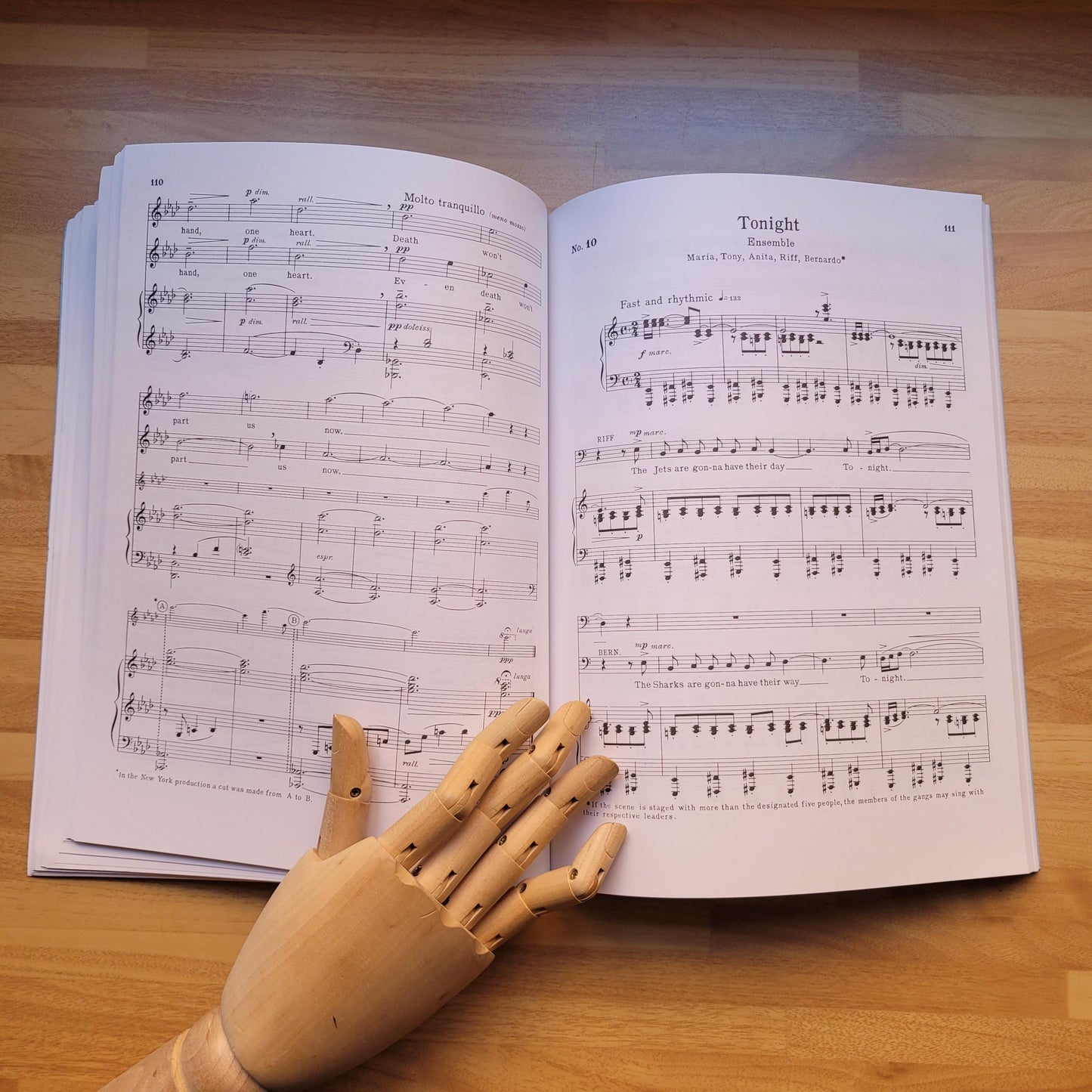 West Side Story, sheet music & lyrics, compiled by Arthur Laurents (Softback)