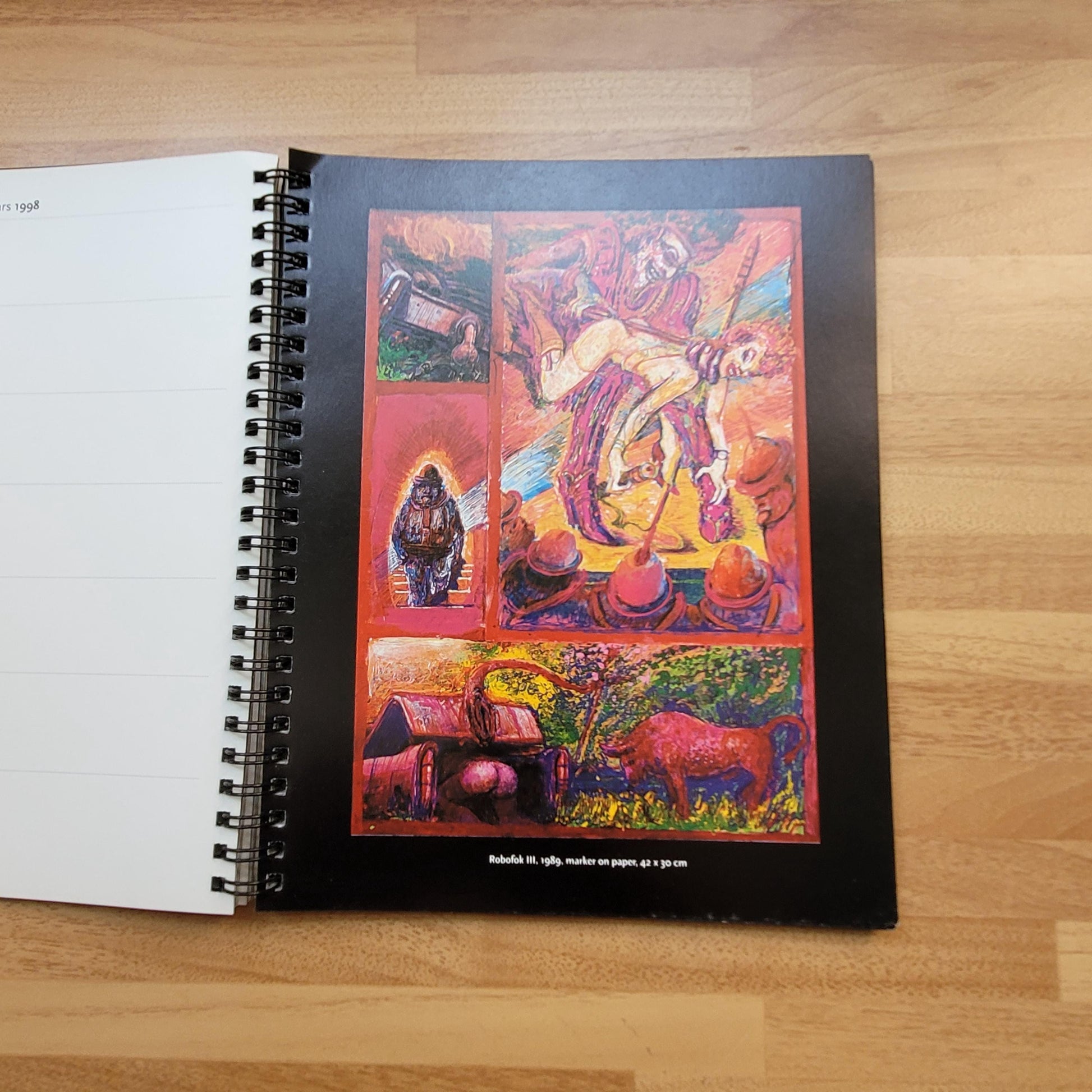 HR Giger ARh+ 1998 Diary (Softback, spiralbound)