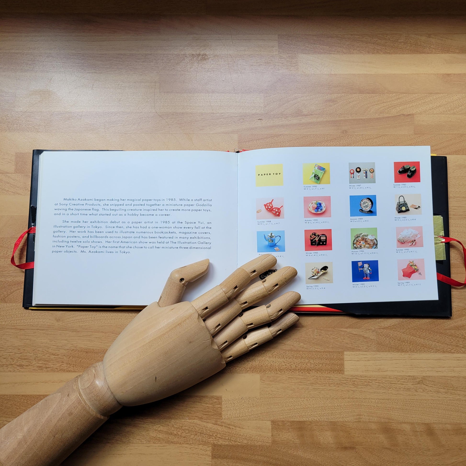 The Great Paper Toy Show, by Makiko Azakami (Hardback, 1993)