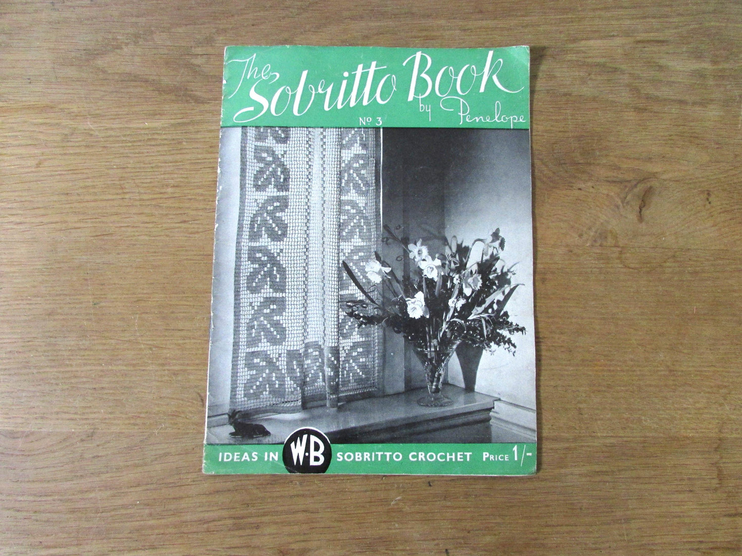 1940s Sobritto Book No.3 by Penelope crochet patterns for fashion & home