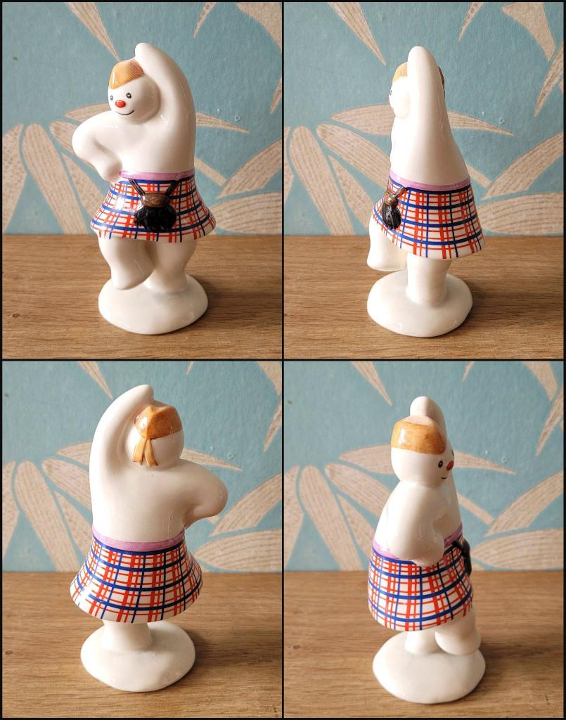 1985 Royal Doulton The Snowman ceramic figurines