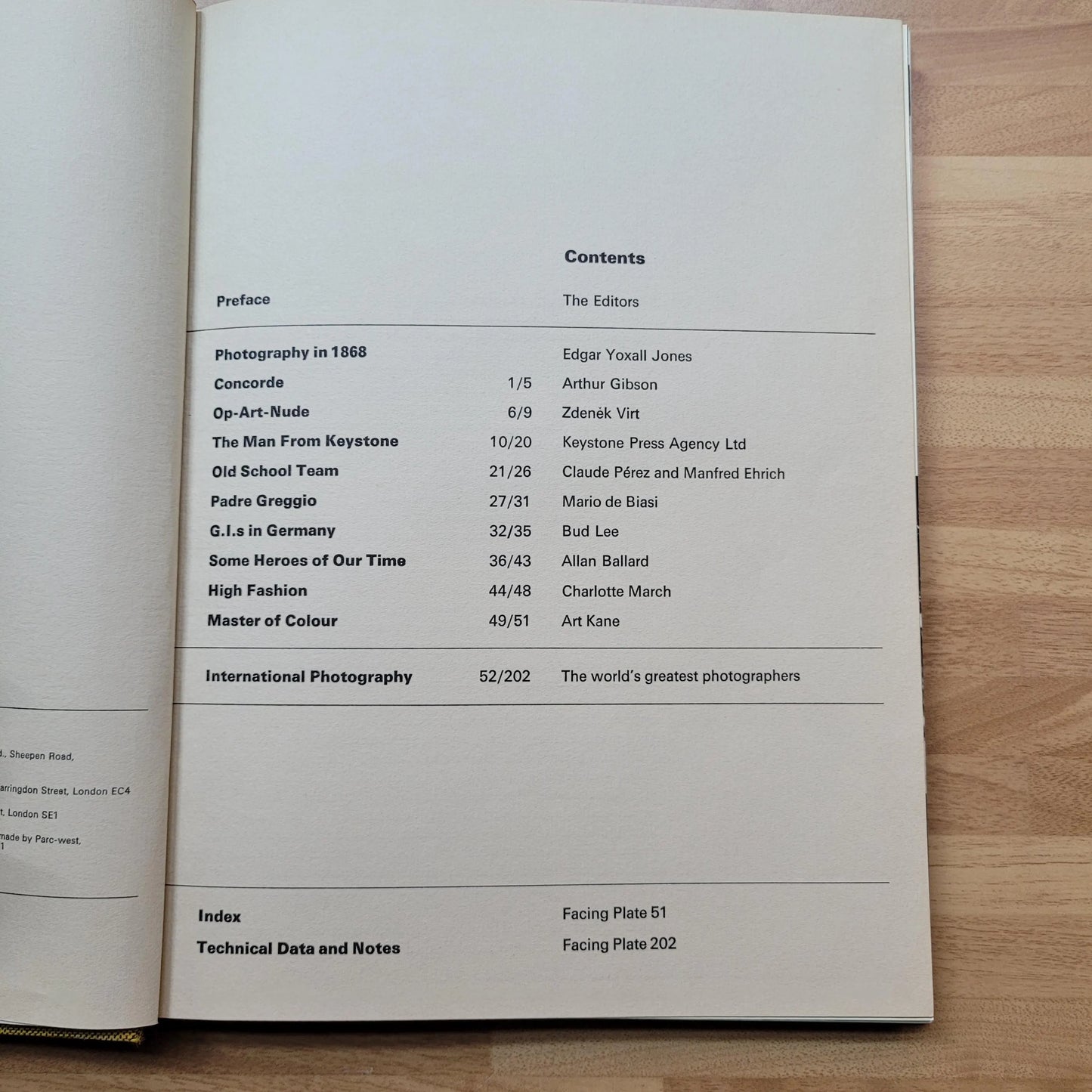Photography Year book 1968, edited by John Sanders, & Richard Gee (Hardback, 1967)