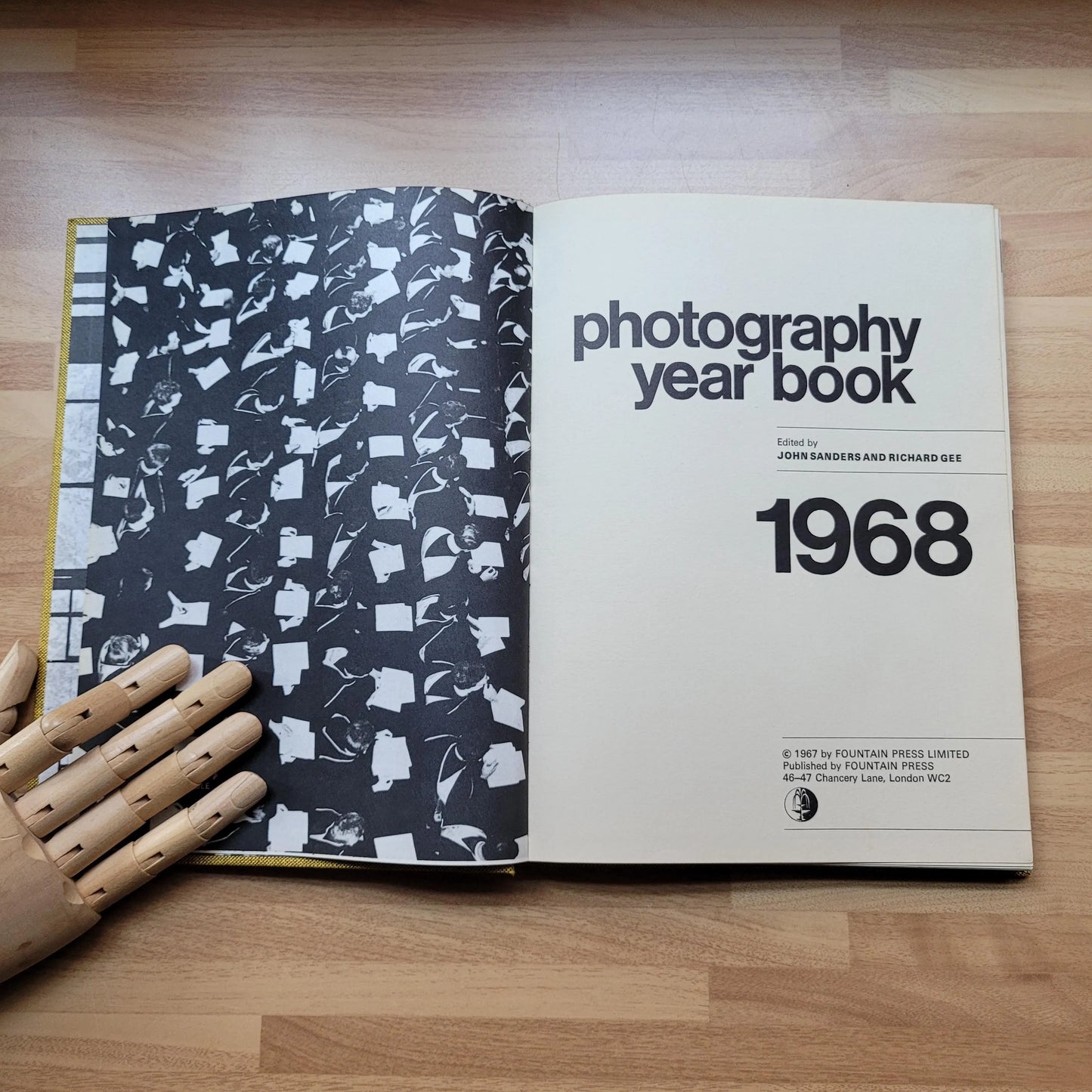 Photography Year book 1968, edited by John Sanders, & Richard Gee (Hardback, 1967)
