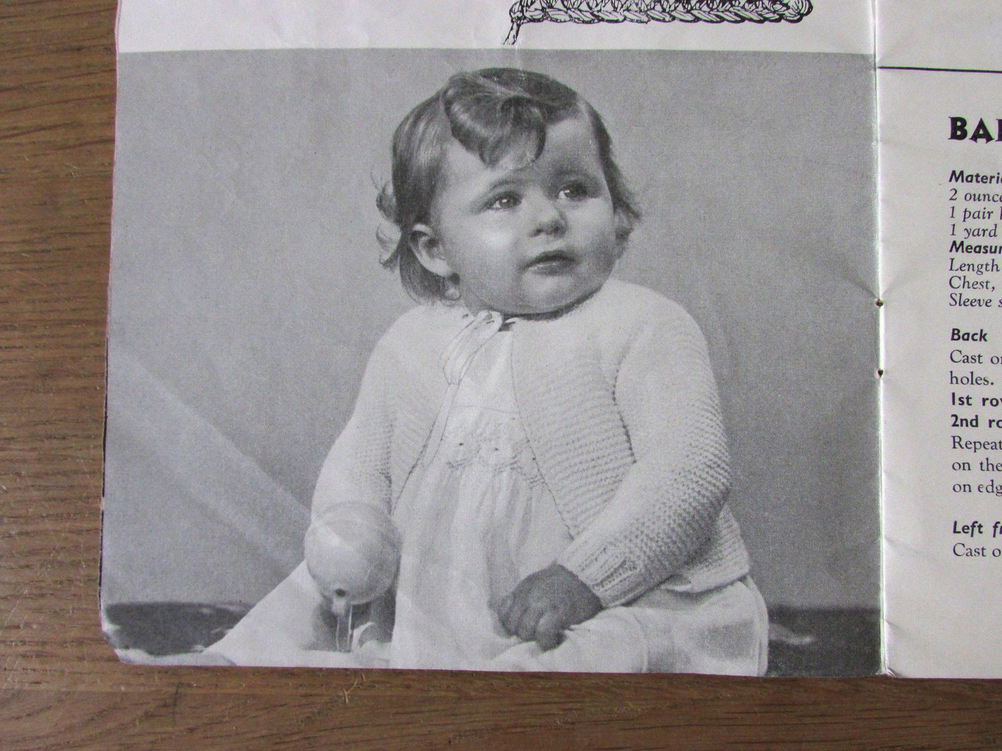 1940s Greenock The Little Folks Knitting & Crocheting Instruction Book