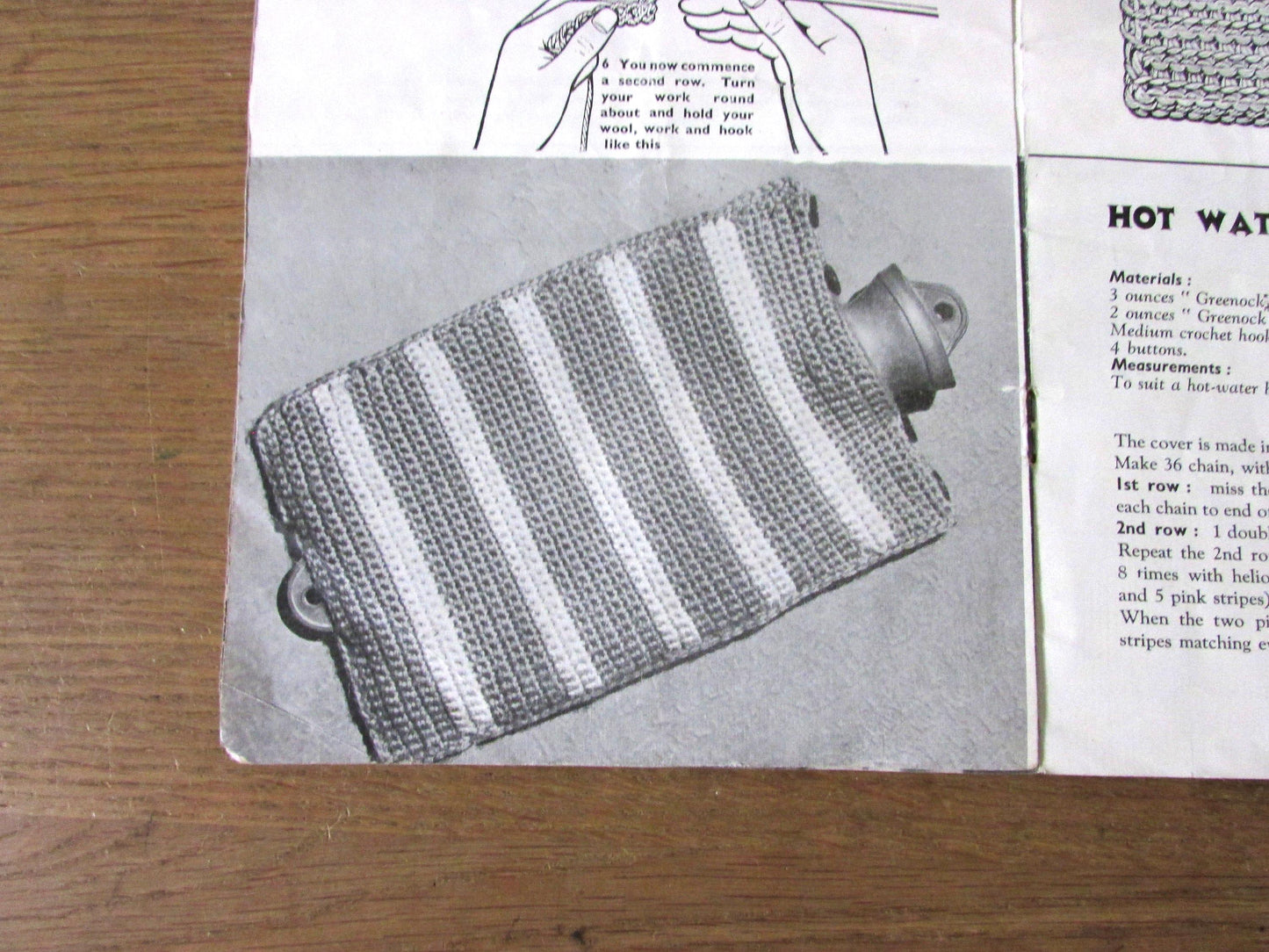 1940s Greenock The Little Folks Knitting & Crocheting Instruction Book