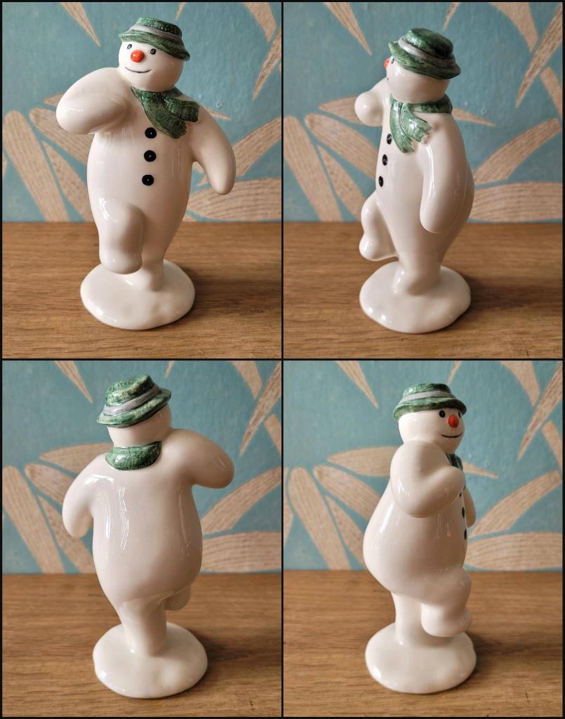1985 Royal Doulton The Snowman ceramic figurines