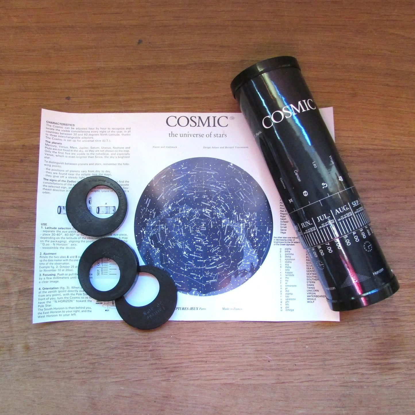 Vintage Sculptures-Jeux Paris Cosmic 'The Universe of Stars' kaleidoscope