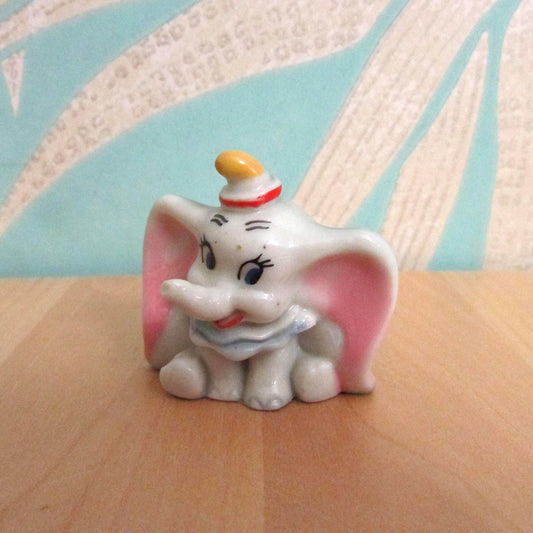 Mid-century Wade Walt Disney "Hat Box" series figurine: Dumbo