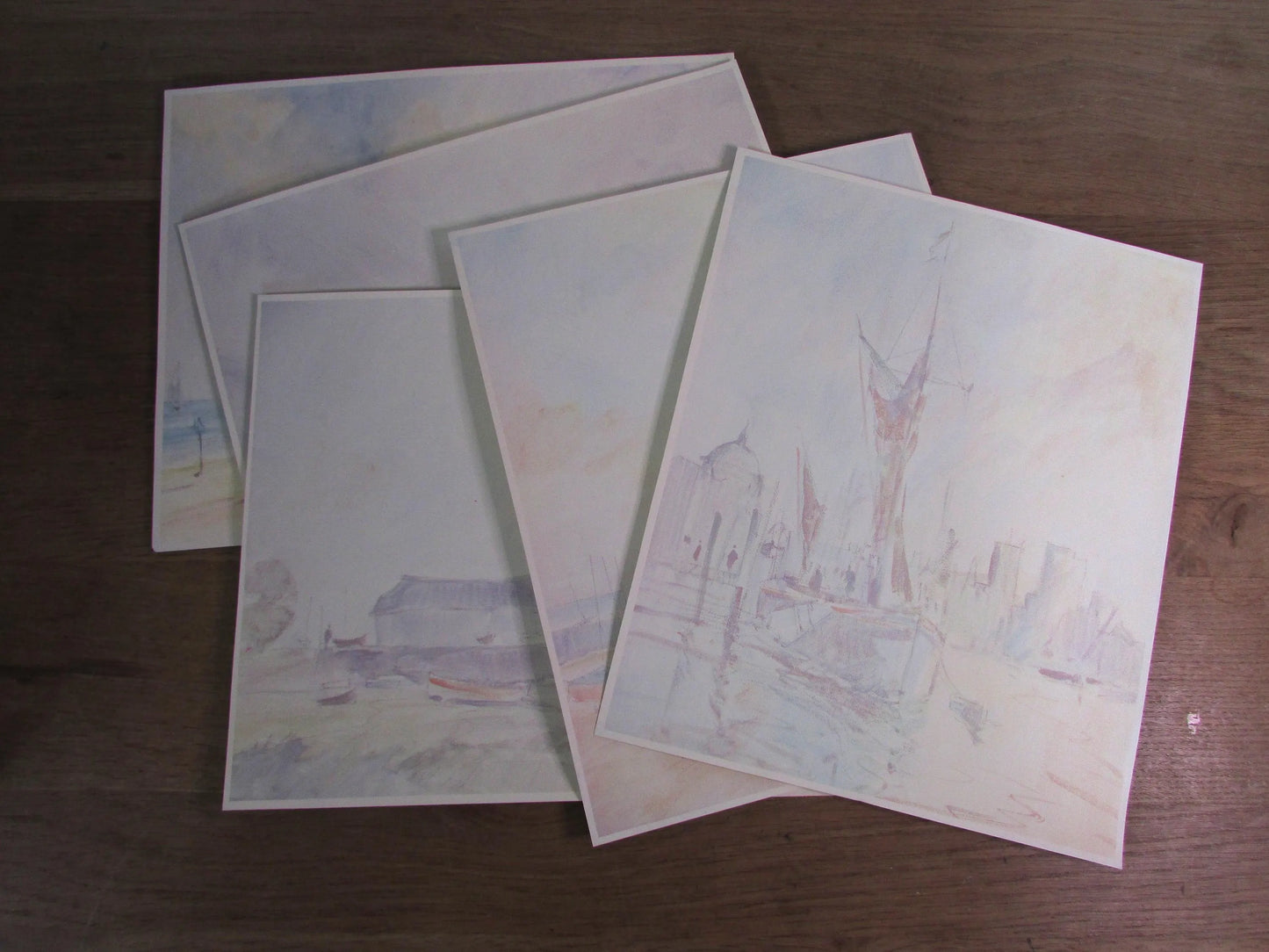 1970s Rowney Master Guide marine painting in oils kit; features 5 Marine Colour guides (see description below)