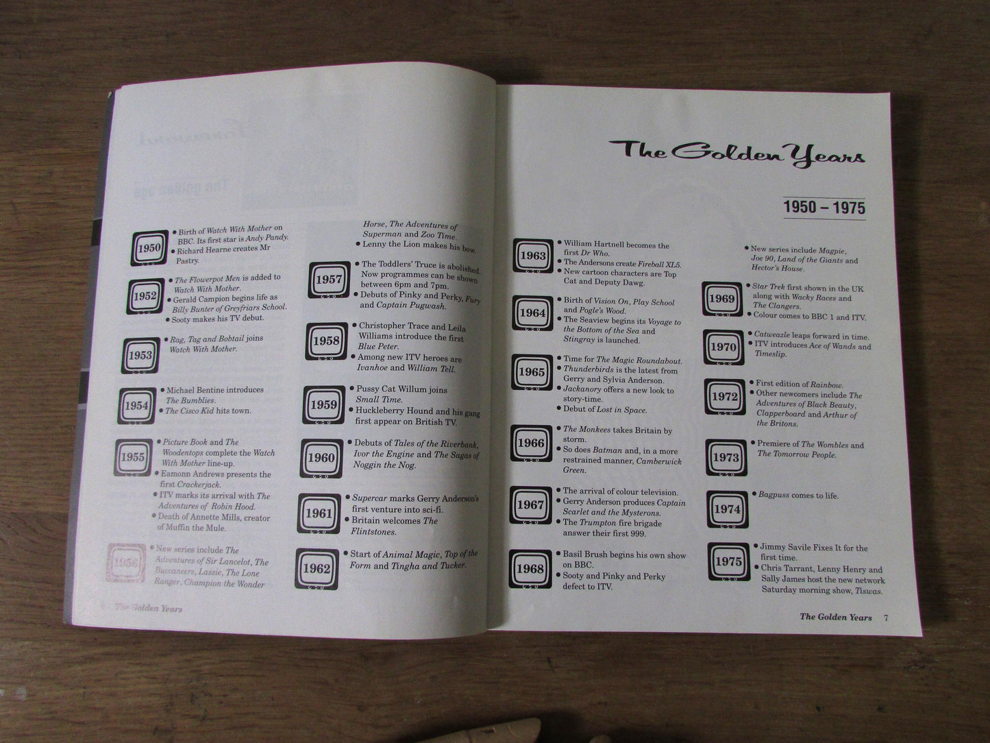 The Golden Age of "Children's Television", by Geoff Tibballs (Softback, 1991)