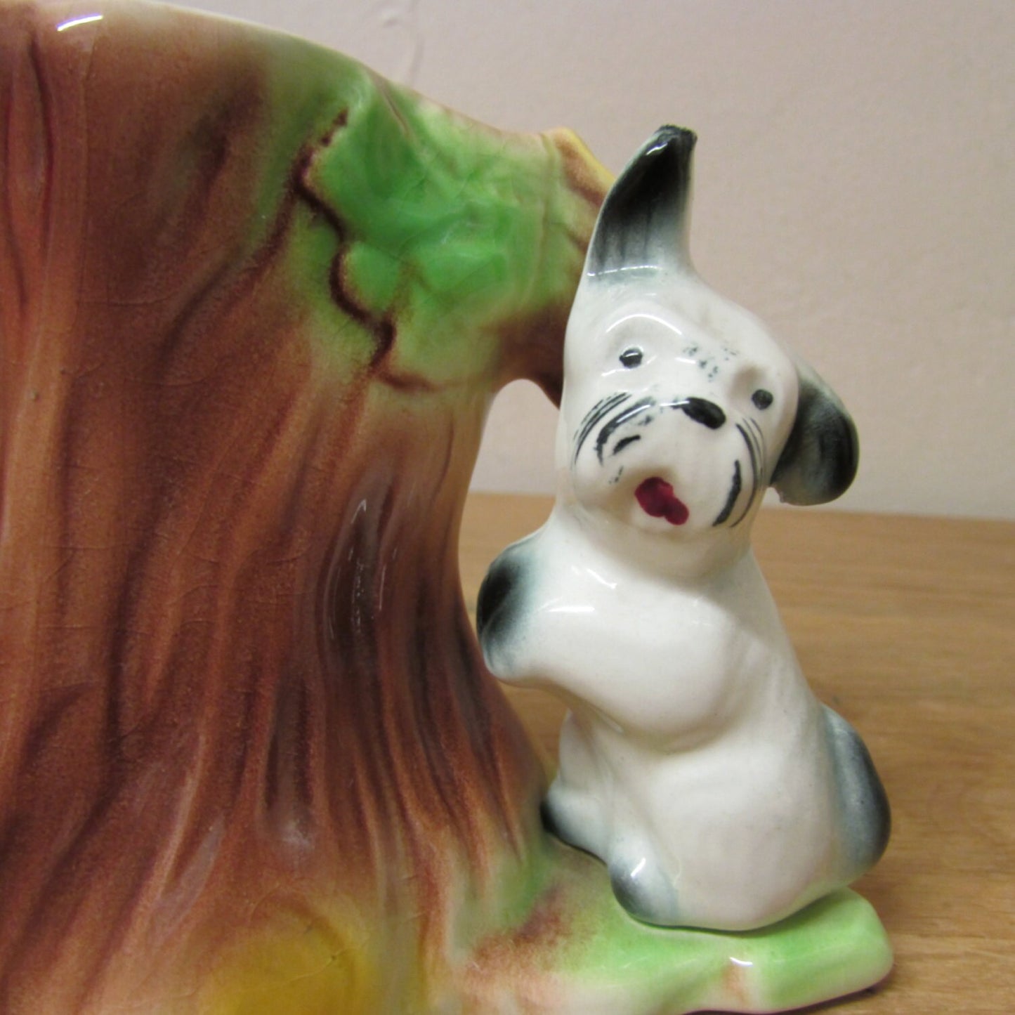 circa. 1960s Eastgate pottery tree jug with Scottie dog feature