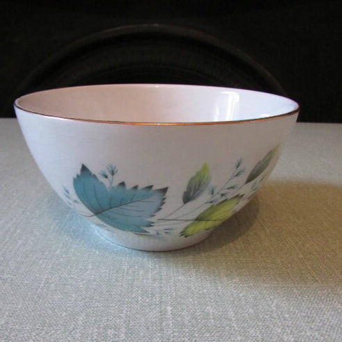 Vintage Grindley England Broadhurst Bros Burslem satin white & ivy leaf patterned tea-set