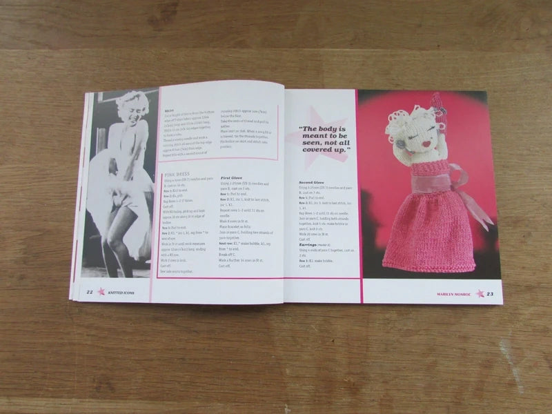 Knitted Icons: 25 Celebrity Doll Patterns, by Carol Meldrum (Softback, 2007)