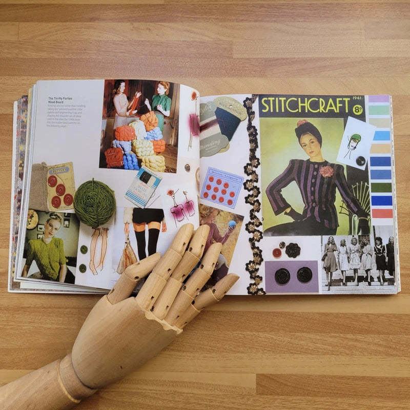 Knitting Vintage: 30 knitting projects inspired by period fashions, by Claire Montgomerie (Softback, 2011)
