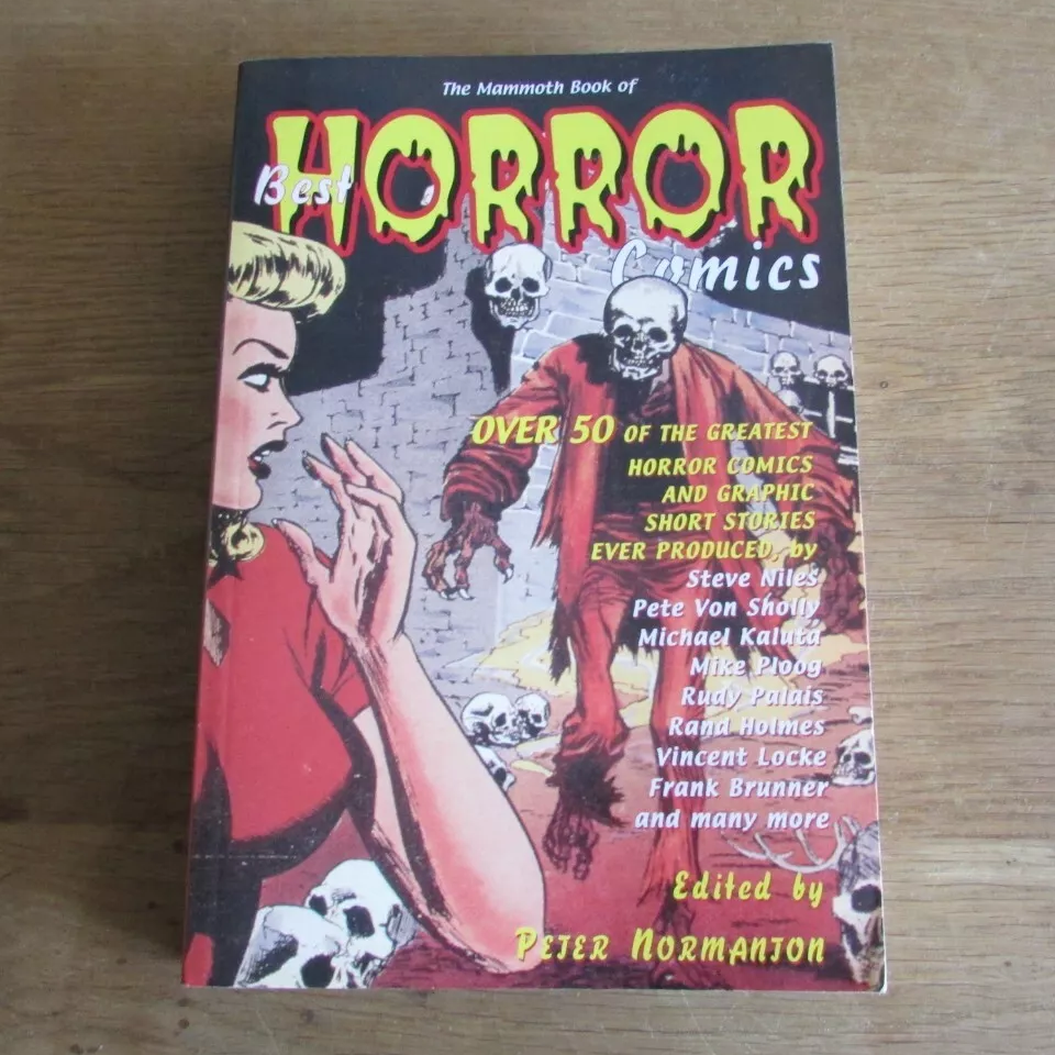 The Mammoth Book of Horror Comics, Peter Normanton (Paperback, 2008)