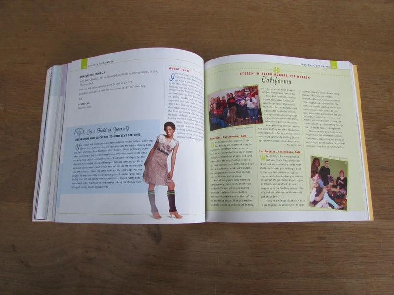 Stitch 'n Bitch Nation, 50 hip, even funkier patterns, by Debbie Stoller (Softback, 2004)