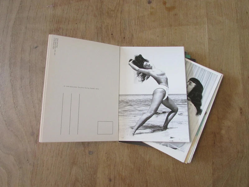 1996 collectable Taschen Betty Page by Bunny Yeager 30 postcard set