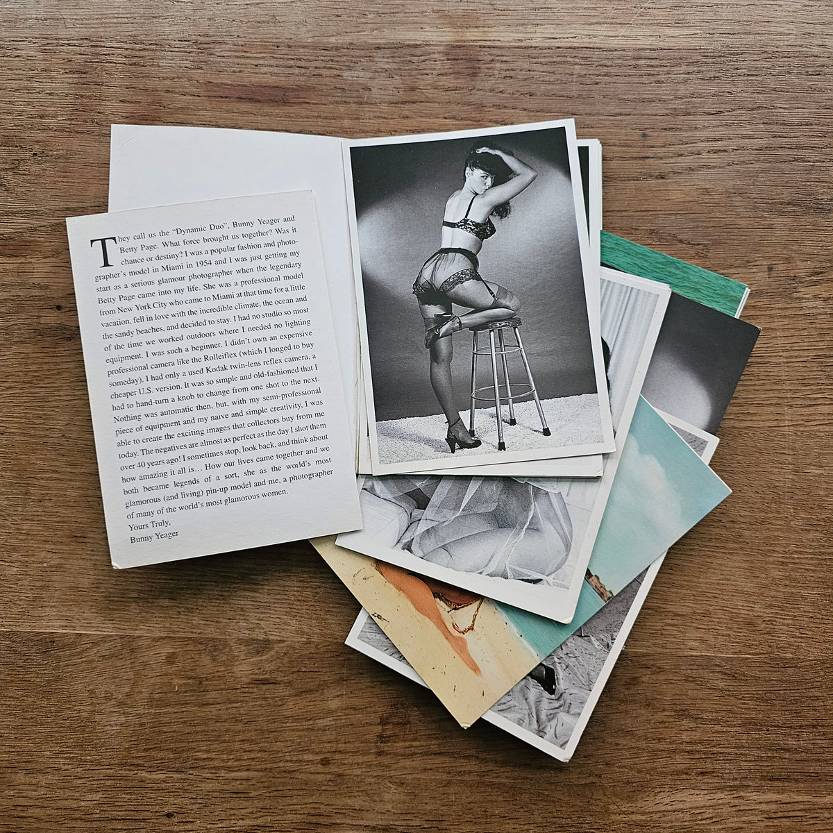 Taschen: Betty Page 30 Postcards, Bunny Yeager (Softback, 1996)