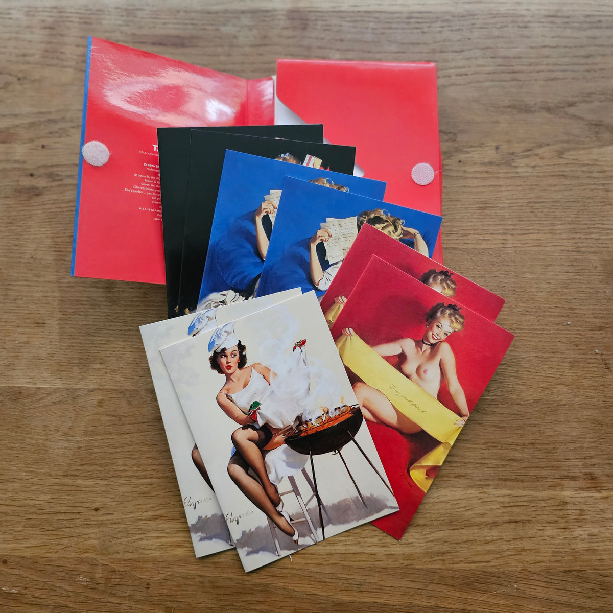 Taschen: Gil Elvgren Pin-Ups 12 Notecard & Envelope Set (Softback, 2000) #2