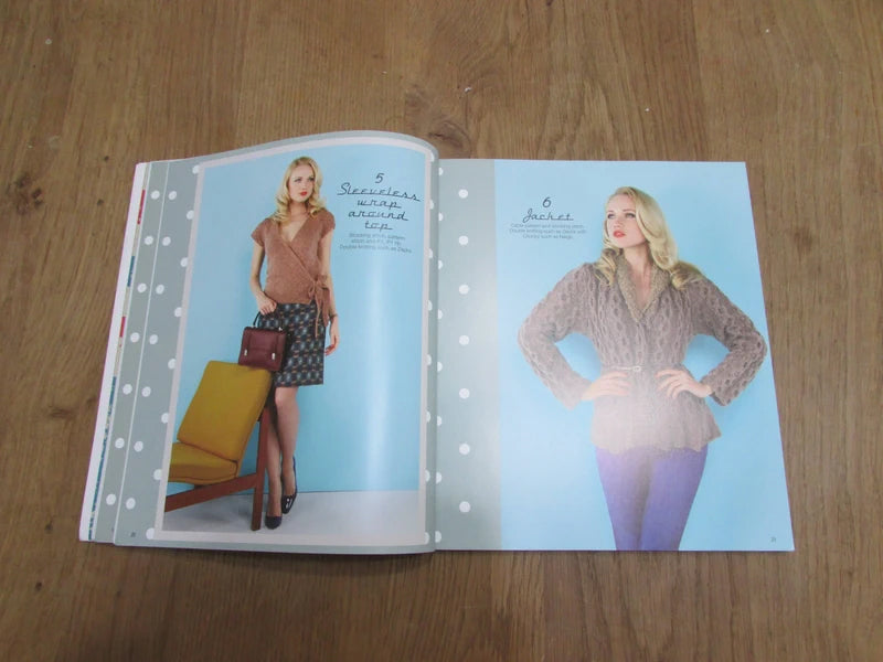 Vintage Knits for Him & Her, 30 modern knitting patterns, by Ame England (Softback, 2014)