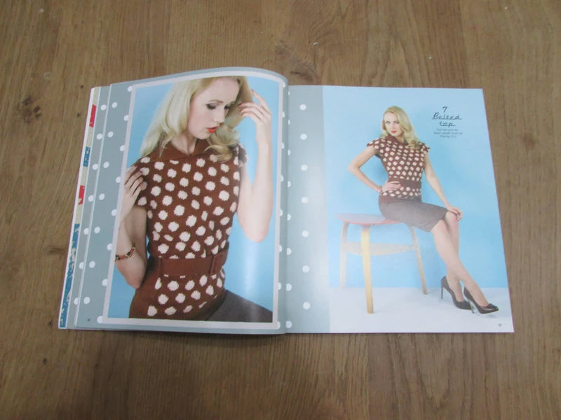 Vintage Knits for Him & Her, 30 modern knitting patterns, by Ame England (Softback, 2014)