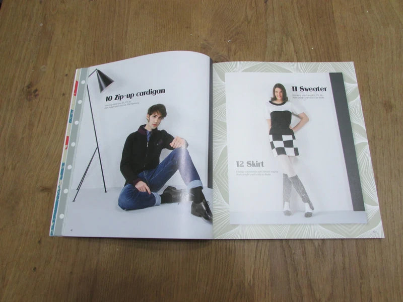 Vintage Knits for Him & Her, 30 modern knitting patterns, by Ame England (Softback, 2014)