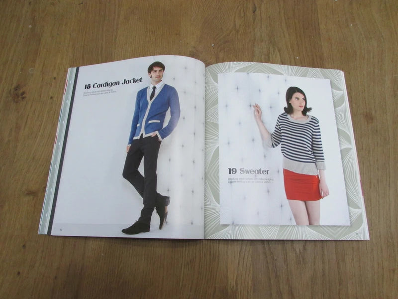 Vintage Knits for Him & Her, 30 modern knitting patterns, by Ame England (Softback, 2014)