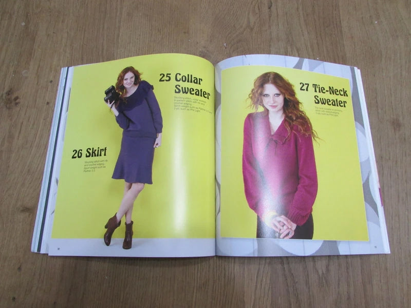 Vintage Knits for Him & Her, 30 modern knitting patterns, by Ame England (Softback, 2014)